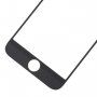 Front touch glas, inclusief OCA-lijm, cameraframes aan de voorzijde, proximiteitssensor en handsetrooster, voor iPhone 7 Plus - wit