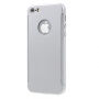 Gehard deksel voor de gehele omtrek van de telefoon inclusief beschermend glas voor iPhone SE (2016) / 5S / 5S / 5 - zilver