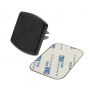 Universele magnetische houder / standaard voor autorooster voor ventilatie van de auto voor iPhone - zwart
