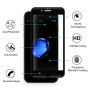 HAT PRINCE gehard 3D-glas voor de gehele omtrek van de telefoon voor iPhone 8 / 7 - 0,2 mm - zwart