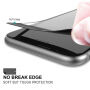 HAT PRINCE gehard 3D-glas voor de gehele omtrek van de telefoon voor iPhone 8 / 7 - 0,2 mm - zwart