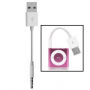 Synchronisatie- en oplaadkabel voor iPod shuffle - 10cm - wit