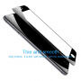 BASEUS gehard 3D-glas voor de gehele omtrek van de telefoon voor iPhone 8 / 7 - 0.23mm - zwart
