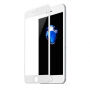 BASEUS gehard 3D-glas voor de gehele omtrek van de telefoon voor iPhone 8 / 7 - 0.23mm - wit