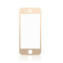 Gehard 3D-glas over de gehele omtrek van de telefoon voor iPhone SE (2016)/ 5S / 5 - 0,3 mm - goud