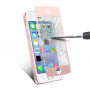 Gehard 3D-glas over de gehele omtrek van de telefoon voor iPhone SE (2016)/ 5S / 5 - 0,3 mm - roségoud