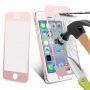 Gehard 3D-glas over de gehele omtrek van de telefoon voor iPhone SE (2016)/ 5S / 5 - 0,3 mm - roségoud
