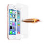 Gehard 3D-glas over de gehele omtrek van de telefoon voor iPhone SE (2016)/ 5S / 5 - 0,3 mm - wit