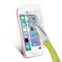 Gehard 3D-glas over de gehele omtrek van de telefoon voor iPhone SE (2016)/ 5S / 5 - 0,3 mm - wit