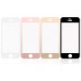 Gehard 3D-glas over de gehele omtrek van de telefoon voor iPhone SE (2016)/ 5S / 5 - 0,3 mm - wit