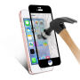 Gehard 3D-glas over de gehele omtrek van de telefoon voor iPhone SE (2016)/ 5S / 5 - 0,3 mm - zwart
