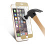 Gehard 3D-glas over de gehele omtrek van de telefoon voor iPhone 6S / 6 - 0,3 mm - goud