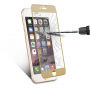 Gehard 3D-glas over de gehele omtrek van de telefoon voor iPhone 6S / 6 - 0,3 mm - goud