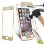 Gehard 3D-glas over de gehele omtrek van de telefoon voor iPhone 6S / 6 - 0,3 mm - goud