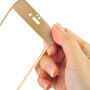 Gehard 3D-glas over de gehele omtrek van de telefoon voor iPhone 6S / 6 - 0,3 mm - goud