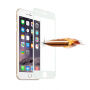 Gehard 3D-glas over de gehele omtrek van de telefoon voor iPhone 6S / 6 - 0,3 mm - wit