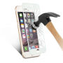 Gehard 3D-glas over de gehele omtrek van de telefoon voor iPhone 6S / 6 - 0,3 mm - wit