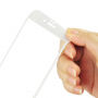 Gehard 3D-glas over de gehele omtrek van de telefoon voor iPhone 6S / 6 - 0,3 mm - wit