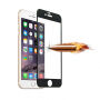 Gehard 3D-glas over de gehele omtrek van de telefoon voor iPhone 6S / 6 - 0,3 mm - zwart
