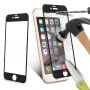 Gehard 3D-glas over de gehele omtrek van de telefoon voor iPhone 6S / 6 - 0,3 mm - zwart