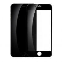 BASEUS gehard 3D-glas voor de gehele omtrek van de telefoon voor iPhone 8 Plus / 7 Plus - 0.23mm - zwart