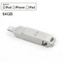IDISKK Flash-geheugenbliksem / USB 2.0 voor iPhone / iPad / iPad / MacBook - 64 GB