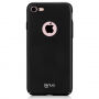 Luxe en ultradunne hoes voor Apple iPhone 8 - zwart