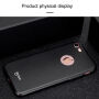 Luxe en ultradunne hoes voor Apple iPhone 8 - zwart