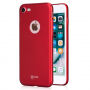 Luxe en ultradunne hoes voor Apple iPhone 8 - rood