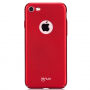 Luxe en ultradunne hoes voor Apple iPhone 8 - rood
