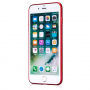 Luxe en ultradunne hoes voor Apple iPhone 8 - rood