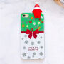 Beschermende 3D-afdekking voor Apple iPhone 6S Plus / 6 Plus - Kerstman
