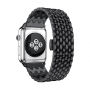 Elegante roestvrijstalen band voor Apple Watch Ultra 49mm / 46mm / 45mm / 44mm / 42mm - zwart