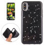 Gekleurde hoes met glitter voor iPhone XS/iPhone X X - Sterren en stippen