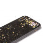 Gekleurde hoes met glitter voor iPhone XS/iPhone X X - Sterren