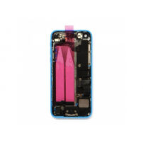Volledig gemonteerde vervangende achterklep voor Apple iPhone 5C - blauw