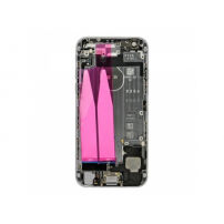 Volledig gemonteerde vervangende achterklep voor Apple iPhone 6 - zilver