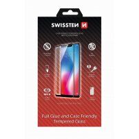 SWISSTEN 2.5D gehard glas voor iPhone 8/7 - hardheid 9H - dikte 0.3mm
