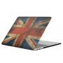 Matte hoes voor MacBook Pro 13" (A1706 / A1708 / A1989 / A2159) - Britse retrovlag
