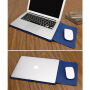 SOYAN enveloppe met kussen voor iPad tot 13" / MacBook tot 14" - blauw