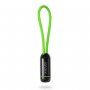 X-LEVEL Elegante USB / Bliksemkabel voor Apple iPhone / iPad / iPad / X-LEVEL Elegante USB / Bliksemkabel voor Apple iPhone / iPad / iPod - 8cm - groen