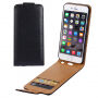 Elegante flip-over te openen Apple iPhone 6S Plus / 6 Plus - zwart-bruin