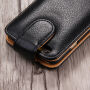 Elegante flip-over te openen Apple iPhone 6S Plus / 6 Plus - zwart-bruin