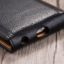 Elegante flip-over te openen Apple iPhone 6S Plus / 6 Plus - zwart-bruin