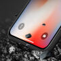 BENKS plastic beschermhoes in gevlochten lederen stijl iPhone XS/iPhone X X - donkerblauw