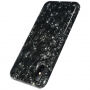 BENKS crash-bestendige plastic hoes met diamantpatroon voor iPhone XS/iPhone X X - zwart