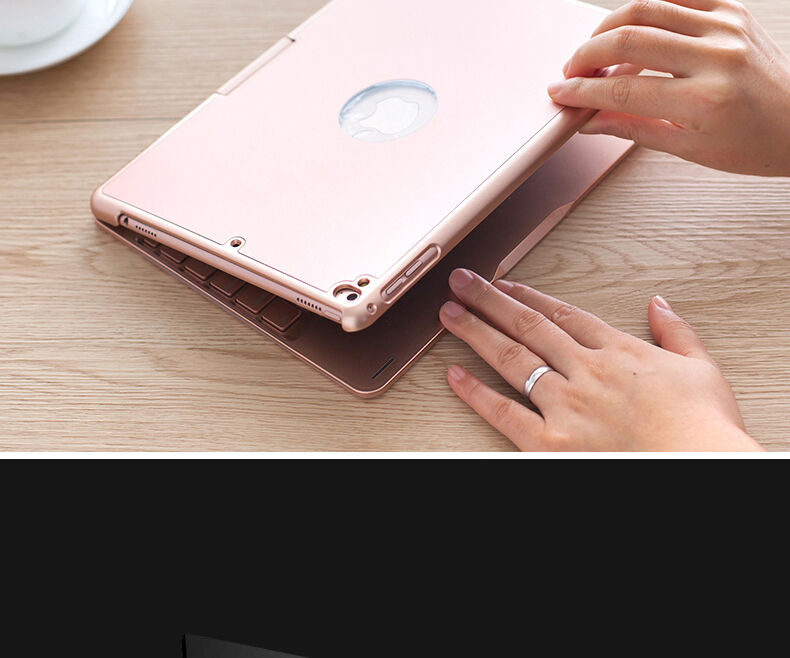 Draaikoffer met toetsenbord voor iPad 9,7