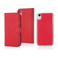 Uitneembare koffer om te klappen voor iPhone XR - rood