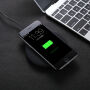 Draadloze lader / Oplaadkussen Qi voor iPhone / 8 / 8 / 8 Plus - zwart