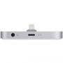 Origineel docking station met bliksemschakelaar Apple iPhone - ruimtevaartgrijs